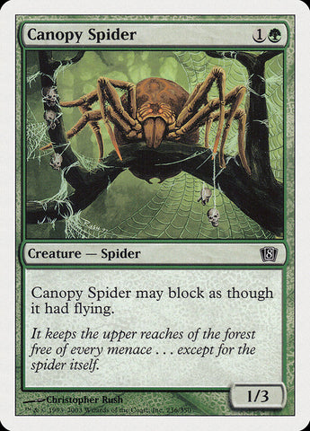 Canopy Spider [Huitième édition] 