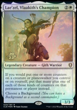 Lae'zel, Vlaakith's Champion [Commander Legends: Battle for Baldur's Gate Prerelease Promos]