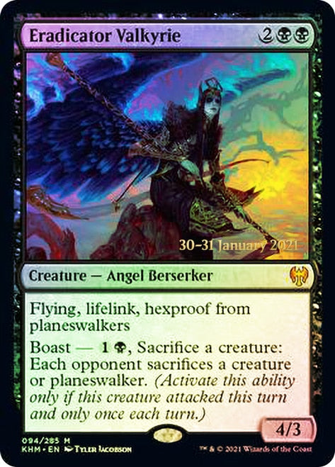 Eradicator Valkyrie  [Kaldheim Prerelease Promos]