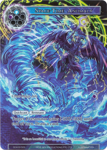 Space-Time Anomaly (Full Art) (SDAO2-029) [Alice Origin II Starter Deck]