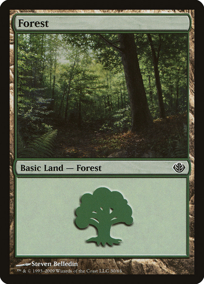 Forest (#30) [Duel Decks: Garruk vs. Liliana]