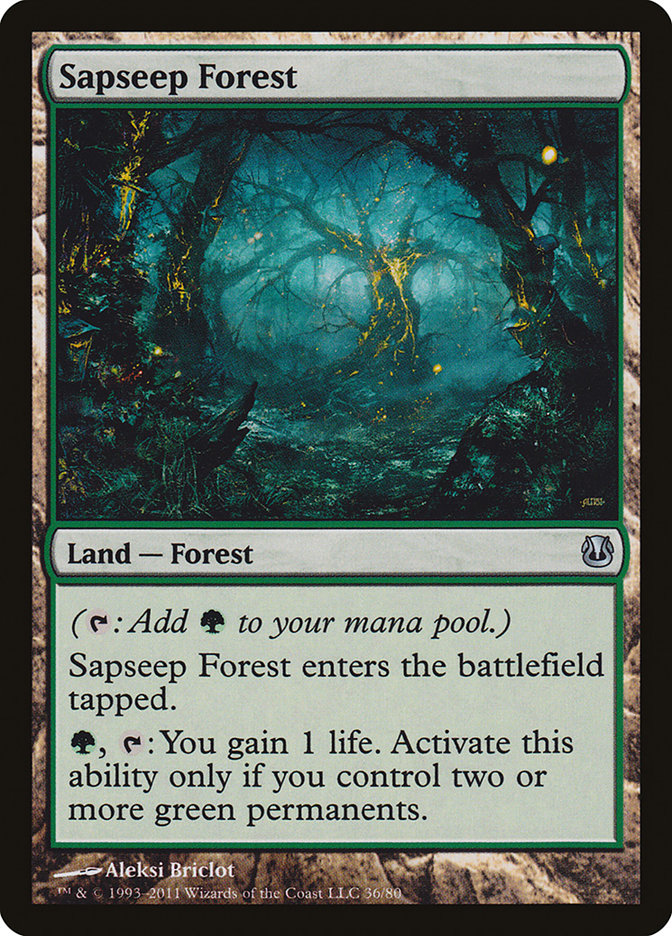 Forêt Sapseep [Duel Decks: Ajani contre Nicol Bolas] 