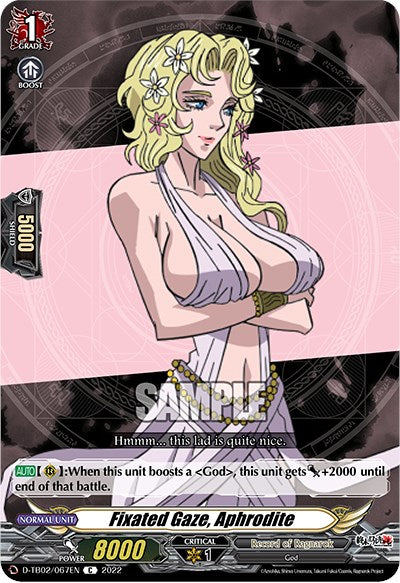 Fixated Gaze, Aphrodite (D-TB02/067EN) [Record of Ragnarok]