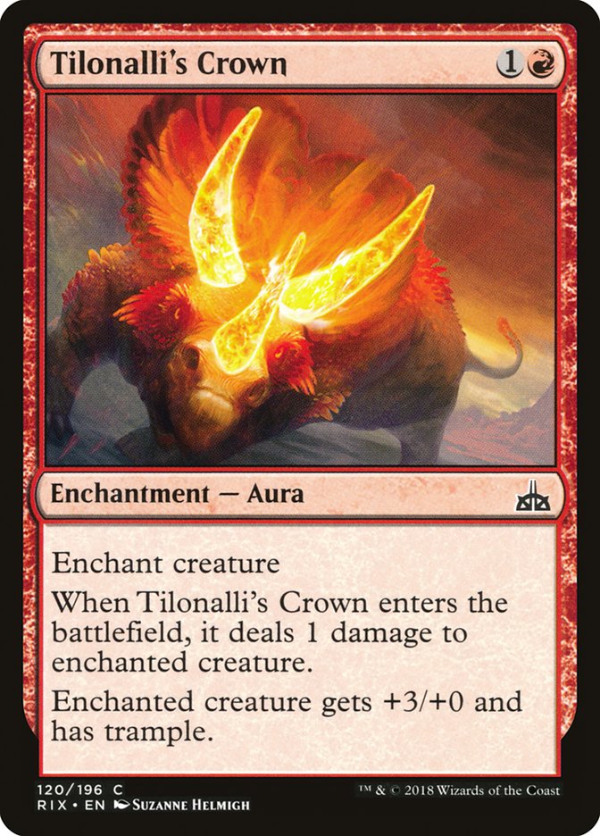 Couronne de Tilonalli [Rivals d'Ixalan] 