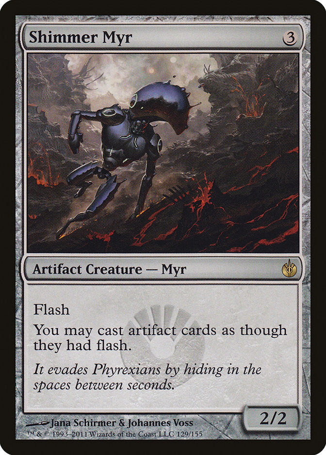 Shimmer Myr [Mirrodin assiégé] 