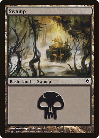 Swamp (#240a) [Zendikar]