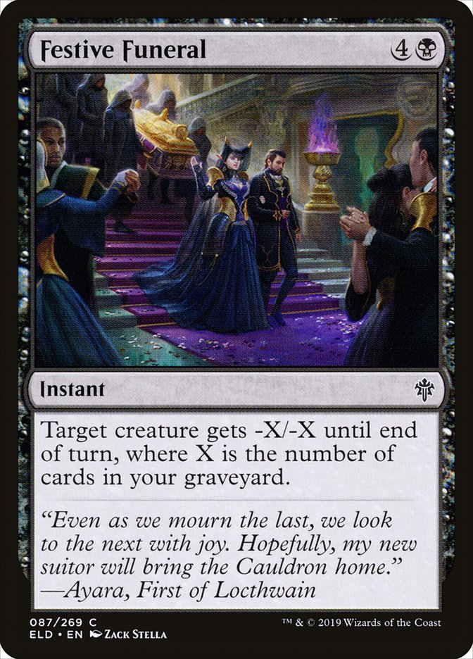 Funeral festivo [Trono de Eldraine] 