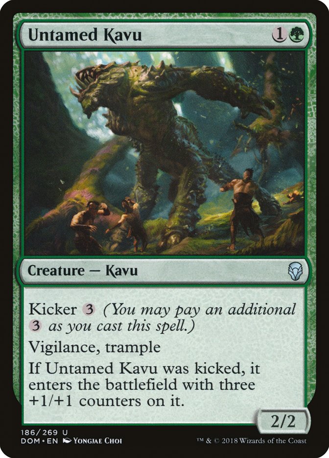 Indomable Kavu [Dominaria] 