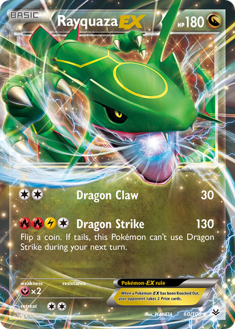 Rayquaza EX (60/108) [XY: Cielos rugientes] 