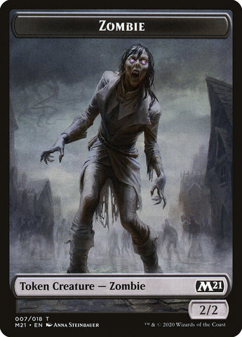 Jeton zombie [Édition de base 2021] 