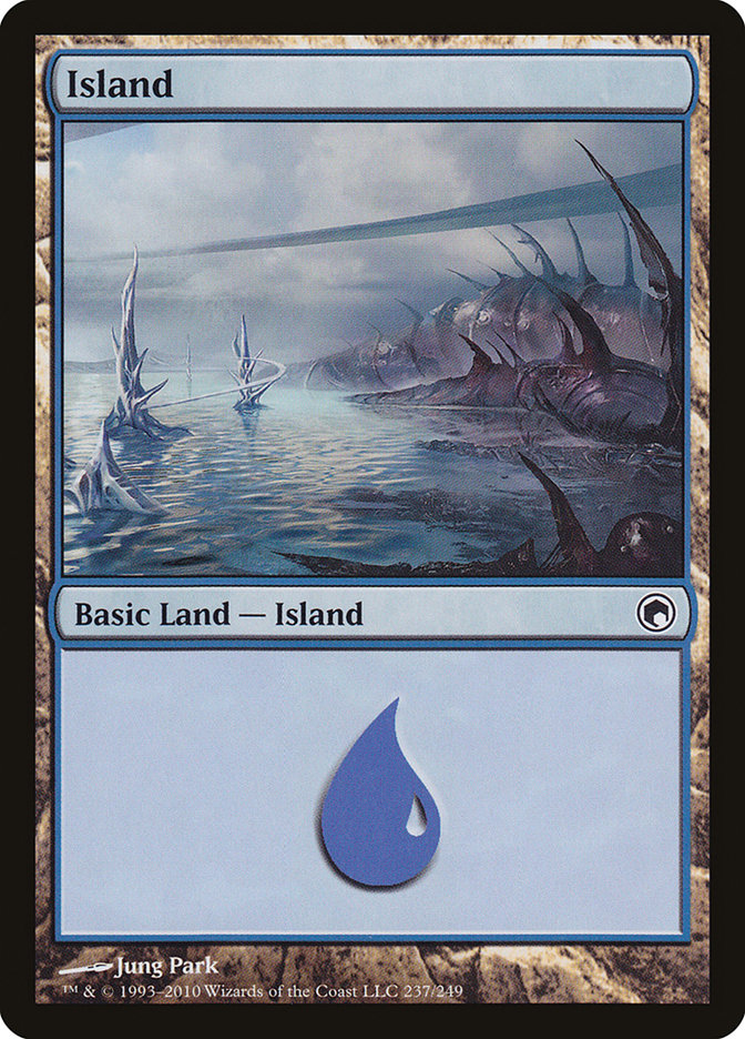 Island (#237) [Scars of Mirrodin]