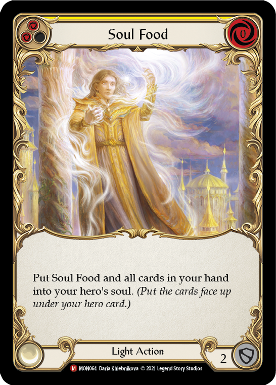 Soul Food [MON064-RF] 1ª edición Lámina arcoíris 