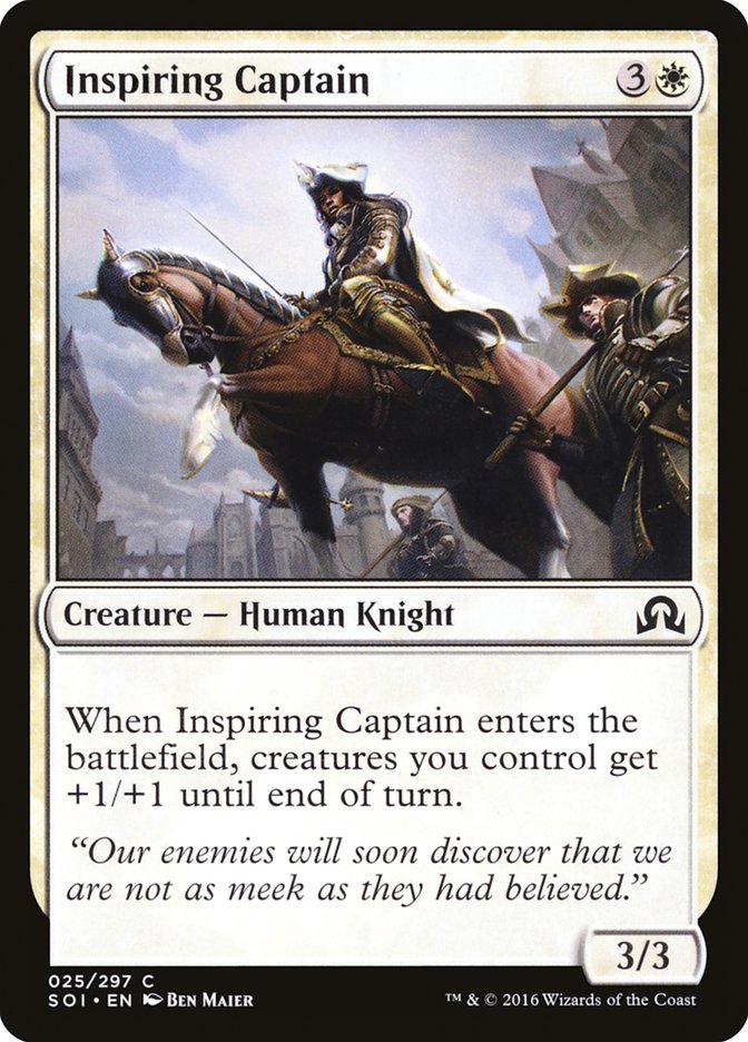 Capitaine inspirant [Ombres sur Innistrad] 