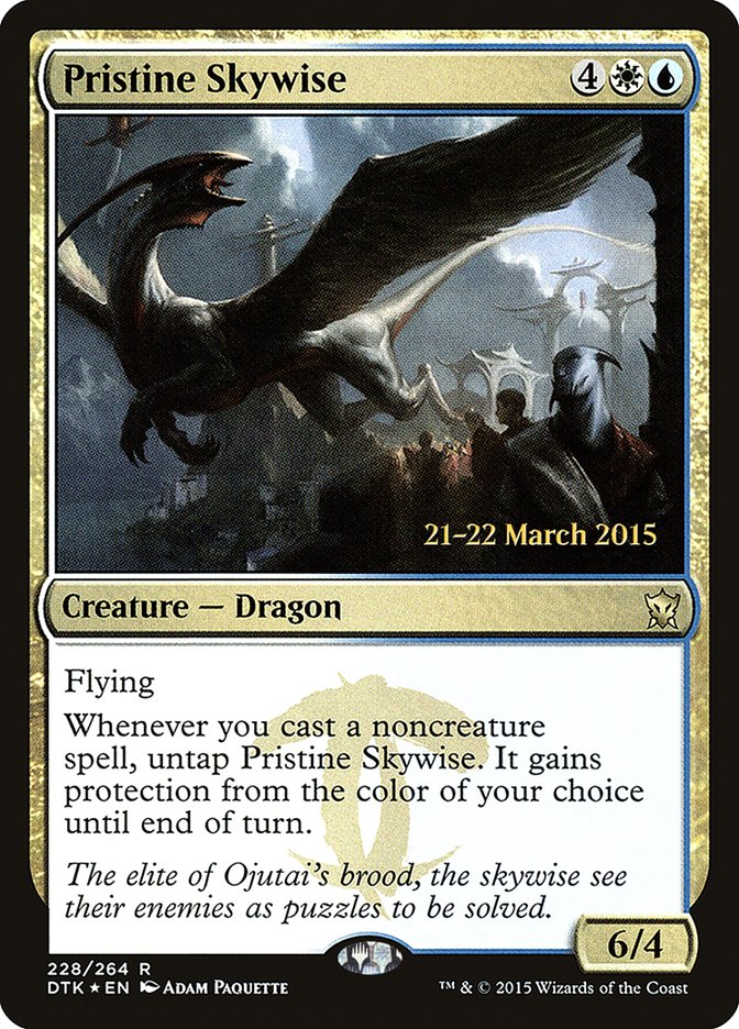 Pristine Skywise  (Prerelease) [Dragons of Tarkir Prerelease Promos]