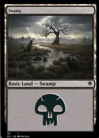 Swamp (342) [Starter Commander Decks]