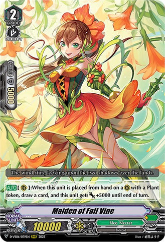 Maiden of Fall Vine (D-VS06/079EN) [V Clan Collection Vol.6]