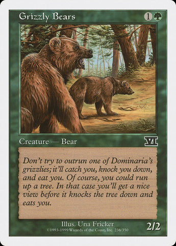 Osos grizzly [sexta edición clásica] 