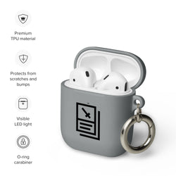 "Card Icon" (Black) AirPods case