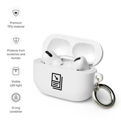 "Card Icon" (Black) AirPods case