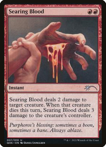 Searing Blood [Pioneer Challenger Decks 2021]