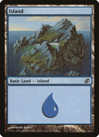 Island (#31) [Duel Decks: Jace vs. Chandra]