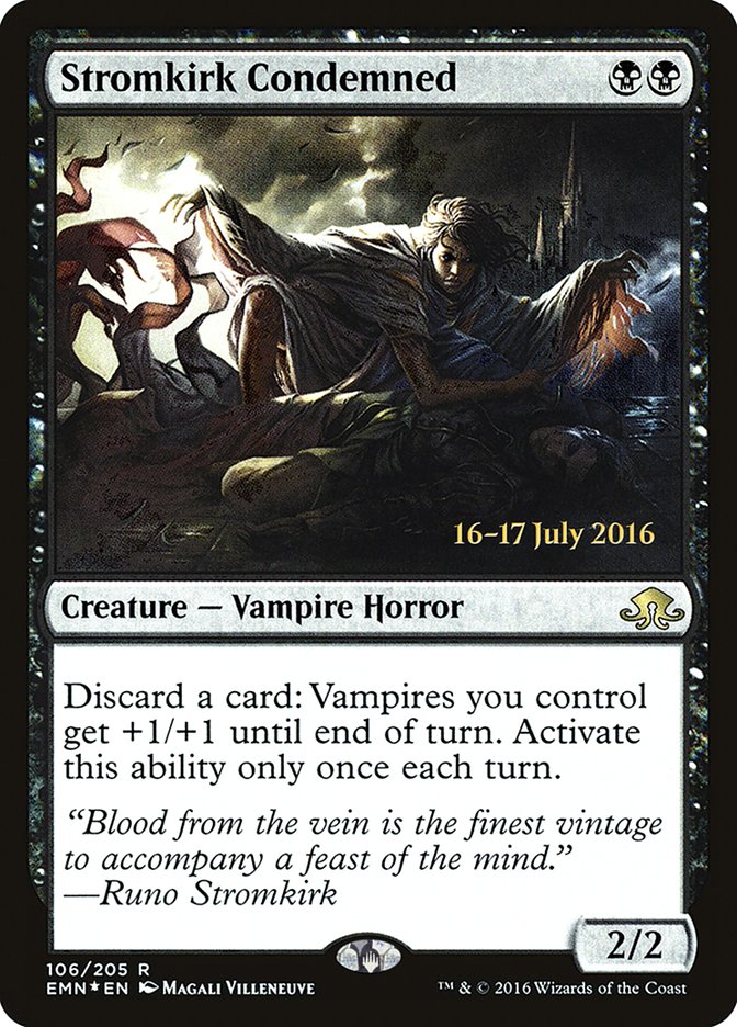 Stromkirk Condemned  (Prerelease) [Eldritch Moon Prerelease Promos]