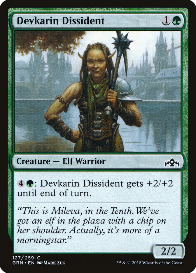 Disidente Devkarin [Gremios de Ravnica] 