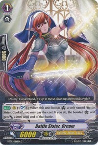 Battle Sister, Cream (BT09/066EN) [Clash of Knights & Dragons]