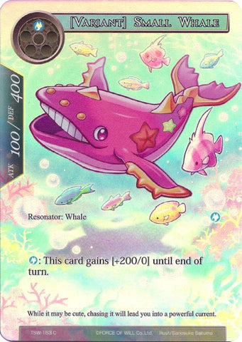 [Variant] Small Whale (Full Art) (TSW-153) [The Time Spinning Witch]