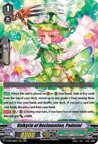 Valkyrie of Reclamation, Padmini (D-VS02/082EN) [V Clan Collection Vol.2]