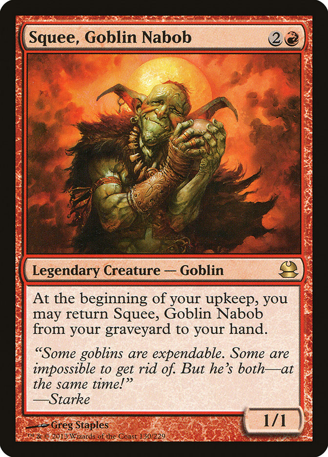 Squee, Goblin Nabob [Maîtres modernes] 