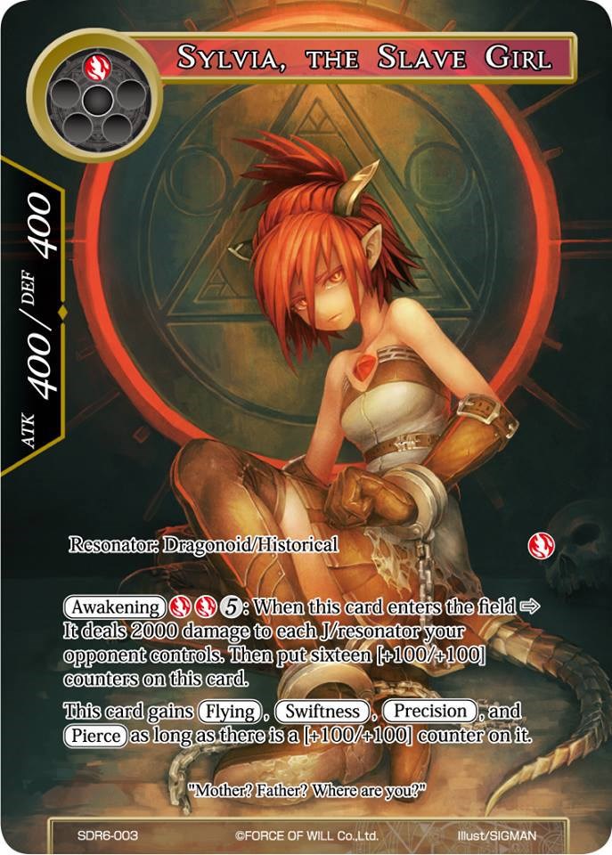 Sylvia, the Slave Girl (SDR6-003) [Starter Deck: The Lost Tomes]