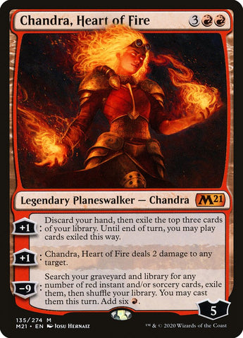 Chandra, corazón de fuego [Core Set 2021] 