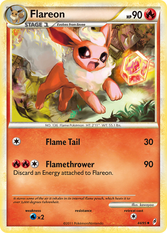 Flareon (44/95) [Appel des légendes] 