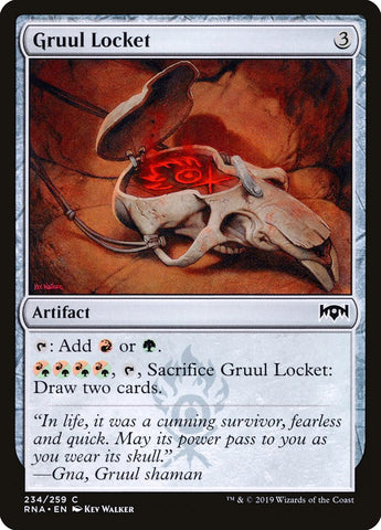 Médaillon Gruul [Allégeance de Ravnica] 