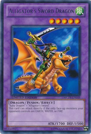 Dragon Épée d'Alligator [WCPP-EN019] Rare 