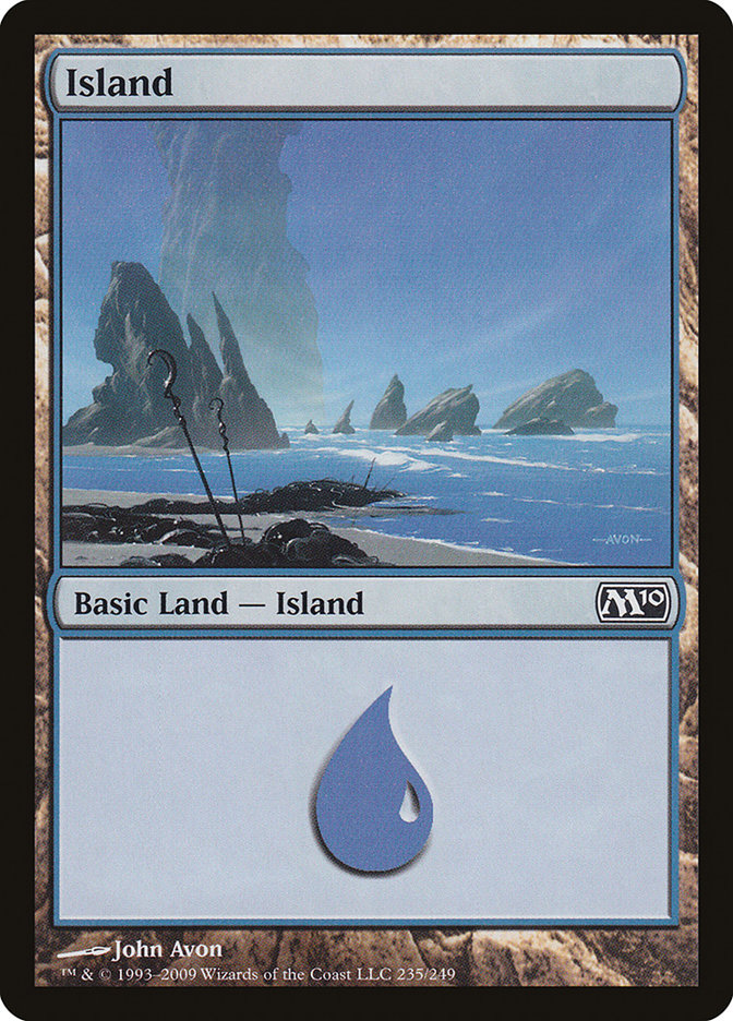 Island (#235) [Magic 2010]