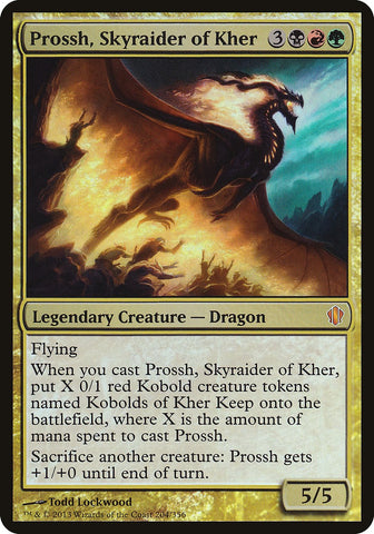 Prossh, Skyraider of Kher (Commander 2013) [Commander 2013 Oversized]