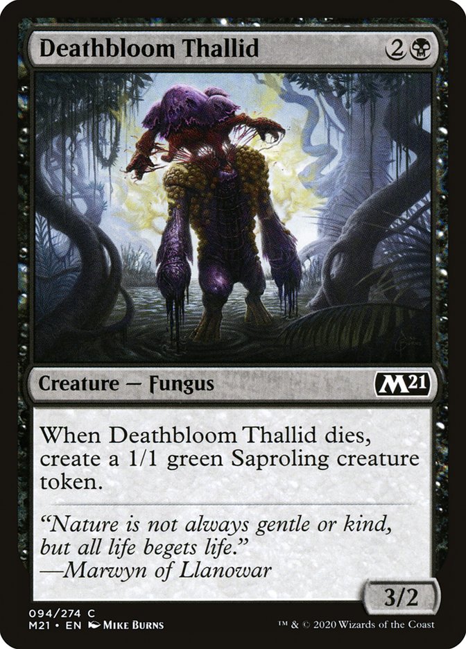 Deathbloom Thalid [Core Set 2021] 