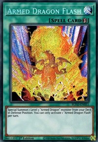 Dragón Armado Flash [BLVO-EN051] Secreto Raro 