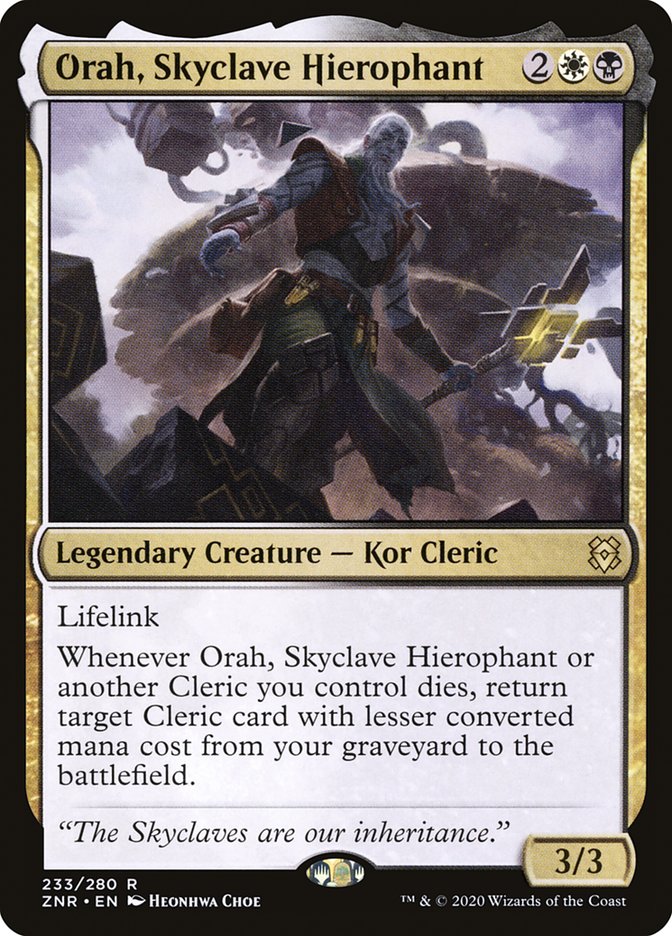 Orah, Skyclave Hierofante [Zendikar Rising] 