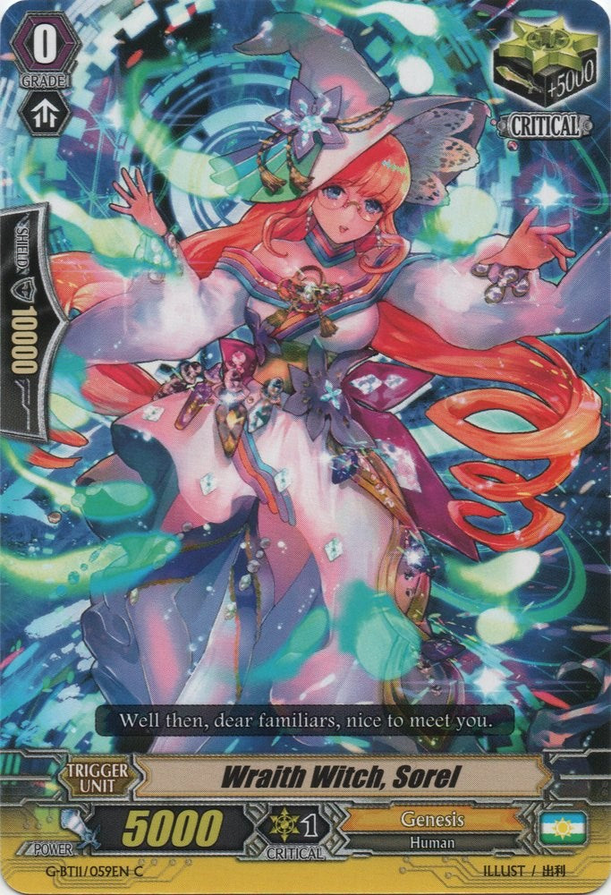 Wraith Witch, Sorel (G-BT11/059EN) [Demonic Advent]