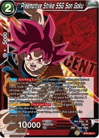 Frappe préventive SSG Son Goku [BT6-004] 