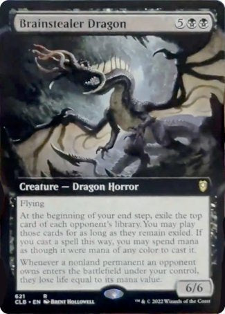 Brainstealer Dragon (Extended Art) [Commander Legends: Battle for Baldur's Gate]