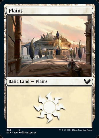 Plains (#367) [Strixhaven: School of Mages]