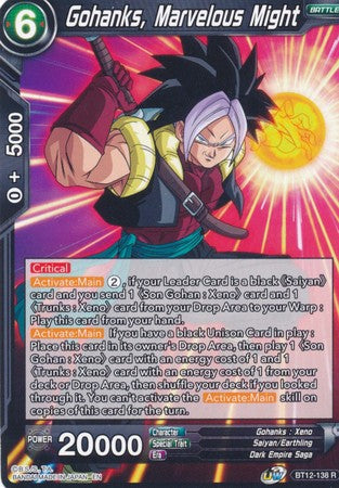 Gohanks, Marvelous Might [BT12-138]