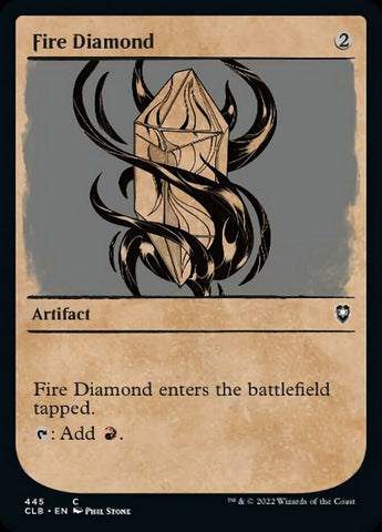 Diamante de fuego (escaparate) [Commander Legends: Battle for Baldur's Gate] 