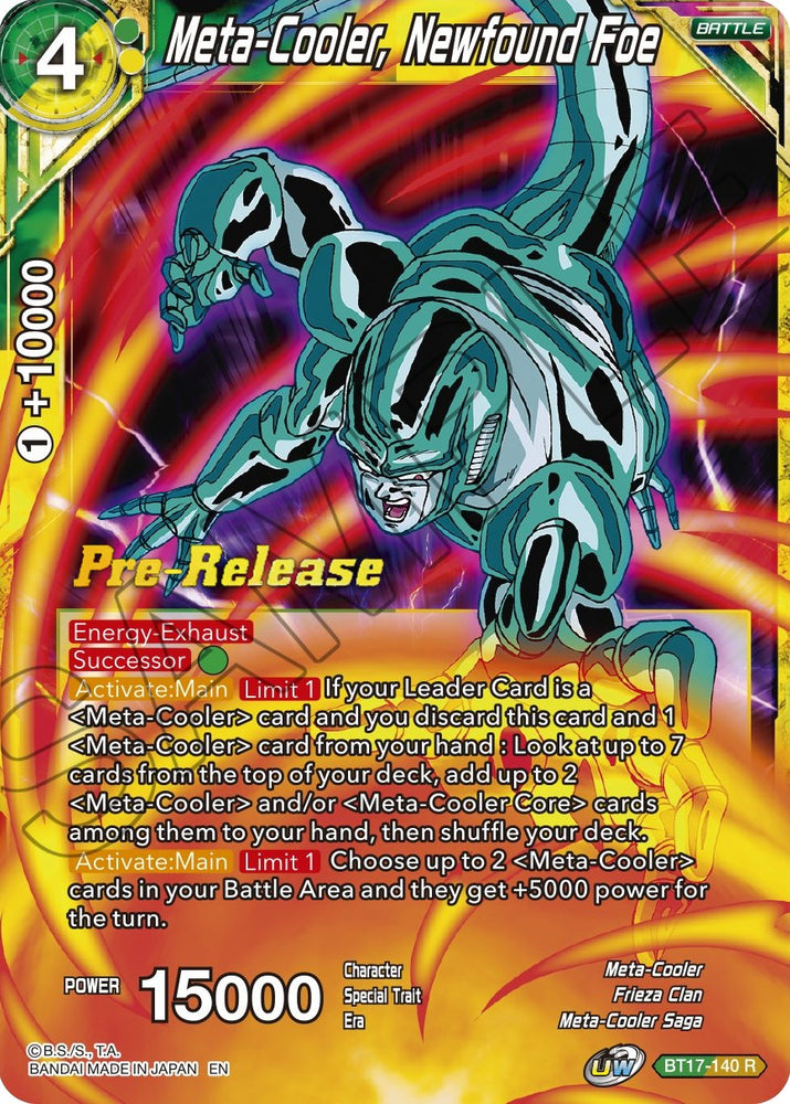 Meta-Cooler, Newfound Foe (BT17-140) [Promociones de presentación de Ultimate Squad] 