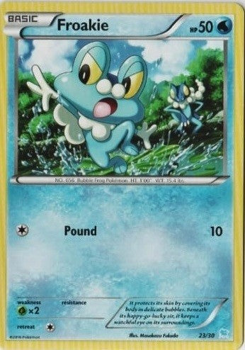 Froakie (23/30) [XY: Kit de Entrenador 3 - Suicune] 