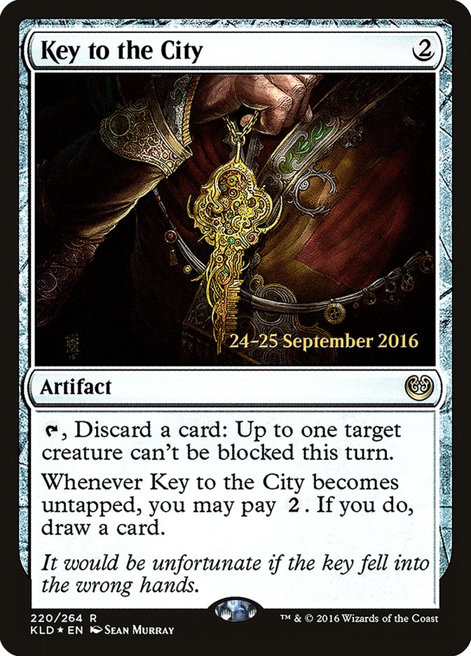 Key to the City  (Prerelease) [Kaladesh Prerelease Promos]